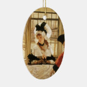 James Tissotの退屈な話、ヴィンテージファインアート セラミックオーナメント (右)