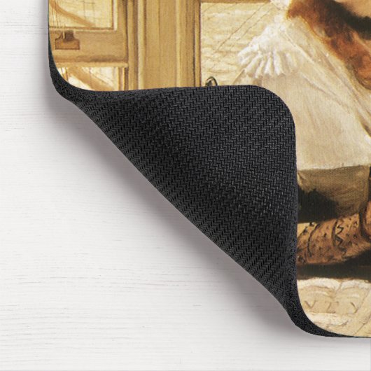 James Tissotの退屈な話、ヴィンテージファインアート マウスパッド (コーナー)