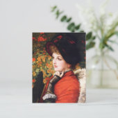 James Tissotタイプの美しいはがき ポストカード (スタンド正面)