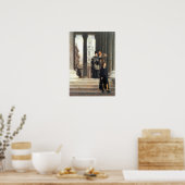 James Tissot – ロンドンの訪問者 ポスター (キッチン)