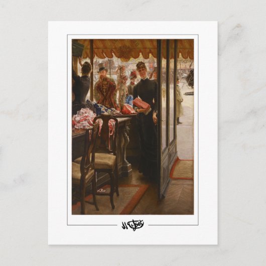 James Tissot #686 - Fine Art ポストカード (正面)