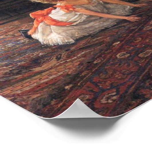 James Tissot - Hide-and-seek ポスター (角)