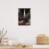 James Tissot - Hide-and-seek ポスター (キッチン)