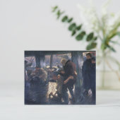 James Tissot - The Prodigal Son モダン in Life - T ポストカード (スタンド正面)