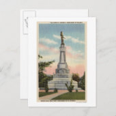 James W. Marshallモニュメントビュー# 1 ポストカード (正面/裏面)