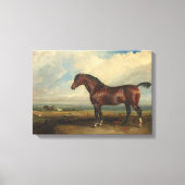 James Ward絵画の「Monitor」 Horse's キャンバスプリント (正面)