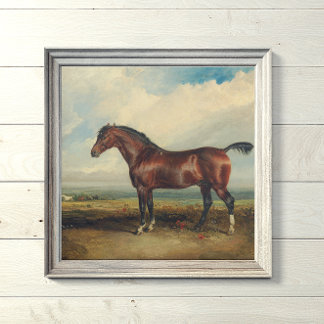 James Ward絵画の「Monitor」 Horse's ポスター