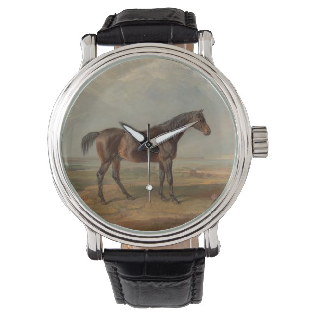 James Ward - Dr Syntax, a Bay Racehorse 腕時計 (正面)