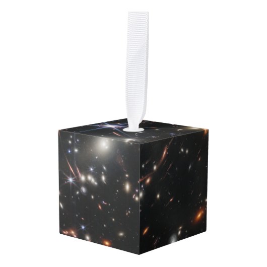 James webbの深いの最初のフィールド キューブオーナメント (正面アングル)