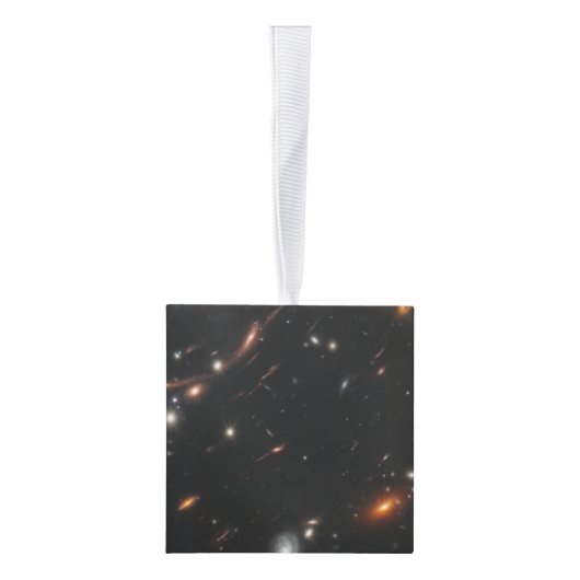 James webbの深いの最初のフィールド キューブオーナメント (右)