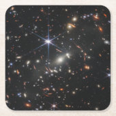 James webbの深いの最初のフィールド スクエアペーパーコースター (正面)