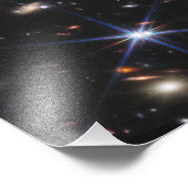 James webbの深いの最初のフィールド フォトプリント (角)