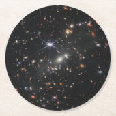 James webbの深いの最初のフィールド ラウンドペーパーコースター (正面)