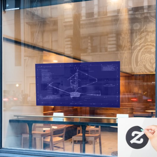 James Webb、宇宙の青写真を発表 ウィンドウサイン (カフェ窓)