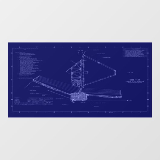 James Webb、宇宙の青写真を発表 ウィンドウサイン (シート)