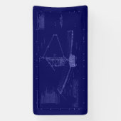 James Webb、宇宙の青写真を発表 横断幕 (縦)