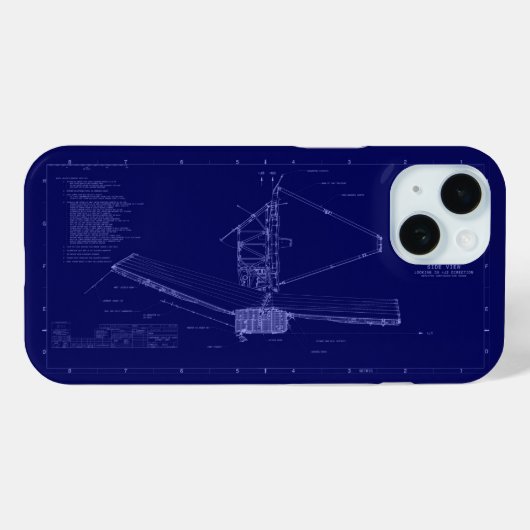 James Webb、宇宙の青写真を発表 Case-Mate iPhoneケース (裏面 (横))