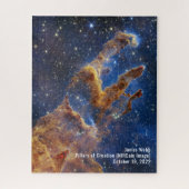 James Webb Pillars of Creation Nebula NIRCam Image ジグソーパズル (縦)