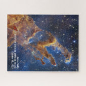 James Webb Pillars of Creation Nebula NIRCam Image ジグソーパズル (横)