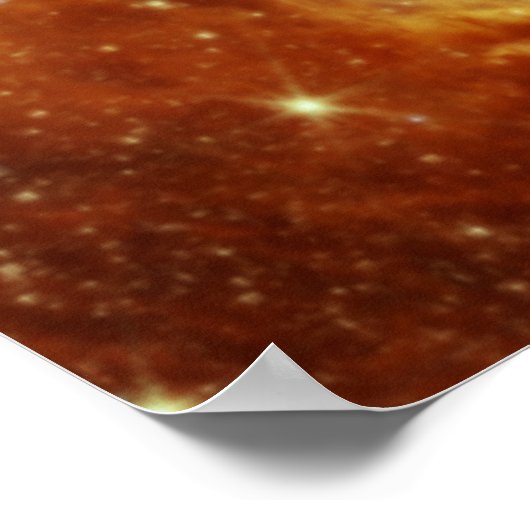 James Webb Pillars of Creation Nebula NIRCam Image ポスター (角)