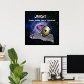 James Webb Space Telescope JWST ポスター (ホームオフィス)