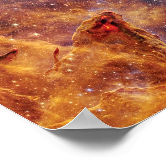 James Webb Space Telescope Pillars of Creation ポスター (角)