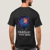James Webb Space Telescope Stardust In Our Veins A Tシャツ (裏面)
