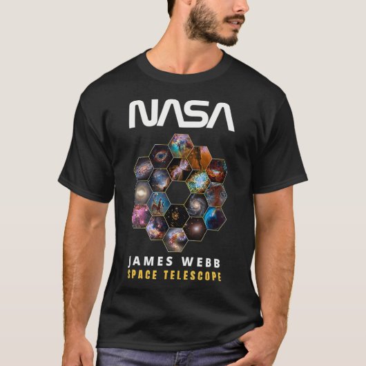 James Webb Space Telescope The JWST Eploration1 Tシャツ (正面)