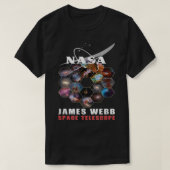 James Webb Space Telescope  The JWST Exploration   Tシャツ (デザイン正面)