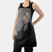 James Whistler – アーティストの母ポートレート エプロン (インサイチュ)