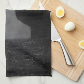 James Whistler – アーティストの母ポートレート キッチンタオル (四つ折り)