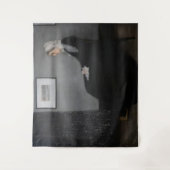 James Whistler – アーティストの母ポートレート タペストリー (正面)