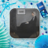 James Whistler – アーティストの母ポートレート ペーパープレート (パーティー)