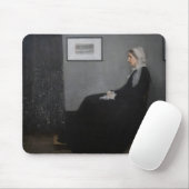 James Whistler – アーティストの母ポートレート マウスパッド (マウス)