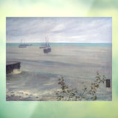 James Whistler – グレーとグリーンのシンフォニー ウィンドウサイン (シート3)