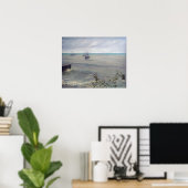 James Whistler – グレーとグリーンのシンフォニー ポスター (ホームオフィス)