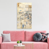 James Whistler – ノクターン:チェルシー キャンバスプリント (インサイチュ (リビング))