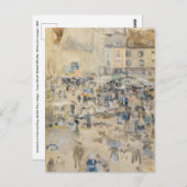 James Whistler – ノクターン:チェルシー ポストカード (正面/裏面)