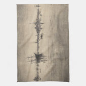 James Whistler – ノクターン、ヴェネツィアから キッチンタオル (縦)