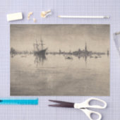 James Whistler – ノクターン、ヴェネツィアから 薄葉紙 (クラフト)