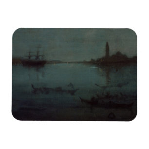 James Whistler – ノクターン:ヴェネツィアのラグーン マグネット
