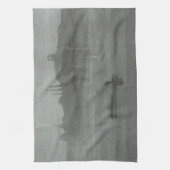 James Whistler – ノクターン： The Thames at Battersea キッチンタオル (縦)