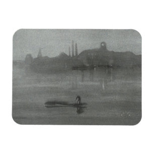 James Whistler – ノクターン: The Thames at Battersea マグネット