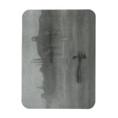 James Whistler – ノクターン: The Thames at Battersea マグネット (縦)