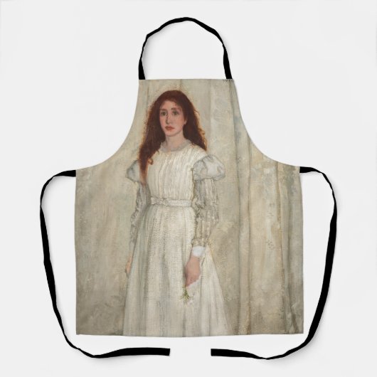 James Whistler – ホワイト交響曲第1番 エプロン (正面)