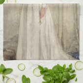 James Whistler – ホワイト交響曲第1番 キッチンタオル (折り畳み)