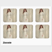 James Whistler – ホワイト交響曲第1番 スクエアシール (シート)