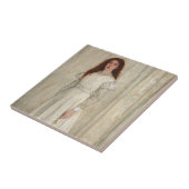 James Whistler – ホワイト交響曲第1番 タイル (側面)