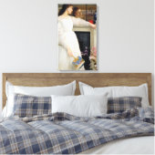 James Whistler – ホワイト交響曲第2番 キャンバスプリント (インサイチュ (寝室))