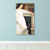 James Whistler – ホワイト交響曲第2番 キャンバスプリント (インサイチュ (ウッドフロア))